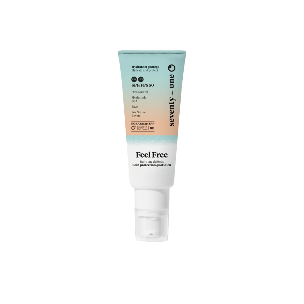 SeventyOne Percent Feel Free SPF50 UVA-8H. Face sunscreen