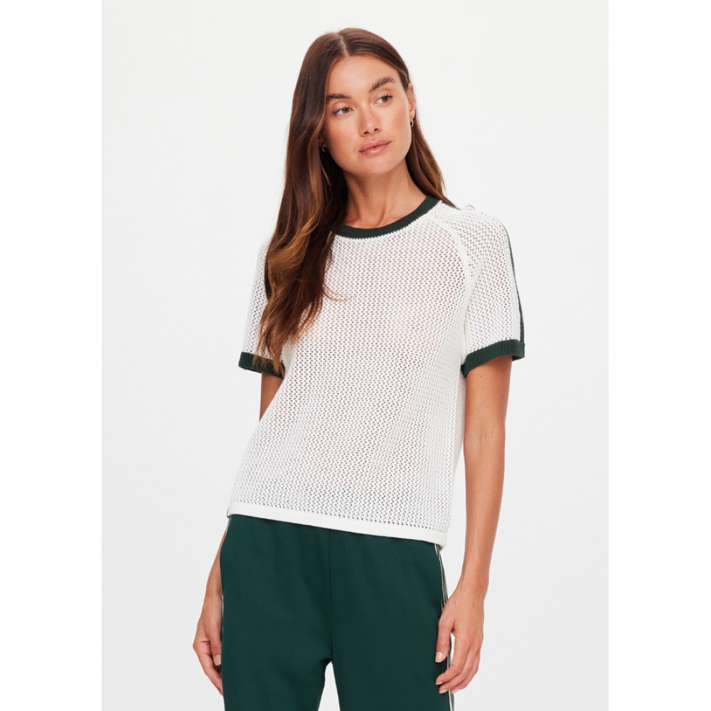 The Upside Trumpomis rankovėmis "Fenway Jordan Knit Tee“ megzti marškinėliai The Upside "Fenway Jordan Knit Tee“ megzti marškinėliai. Trumpomis rankovėmis