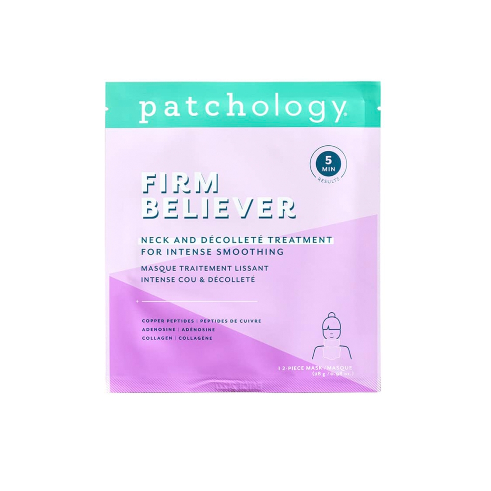 Patchology Sheet and hydrogel masks Firm Believer Neck & Décolleté Mask Patchology Firm Believer Neck & Décolleté Mask. Sheet and hydrogel masks