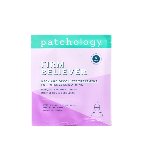 “Firm Believer Neck & Décolleté Mask” hidrogelio kaukė kaklo ir dekolte zonai . Lakštinės ir hidrogelio kaukės