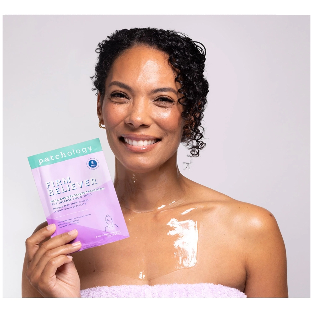 Patchology Sheet and hydrogel masks Firm Believer Neck & Décolleté Mask Patchology Firm Believer Neck & Décolleté Mask. Sheet and hydrogel masks