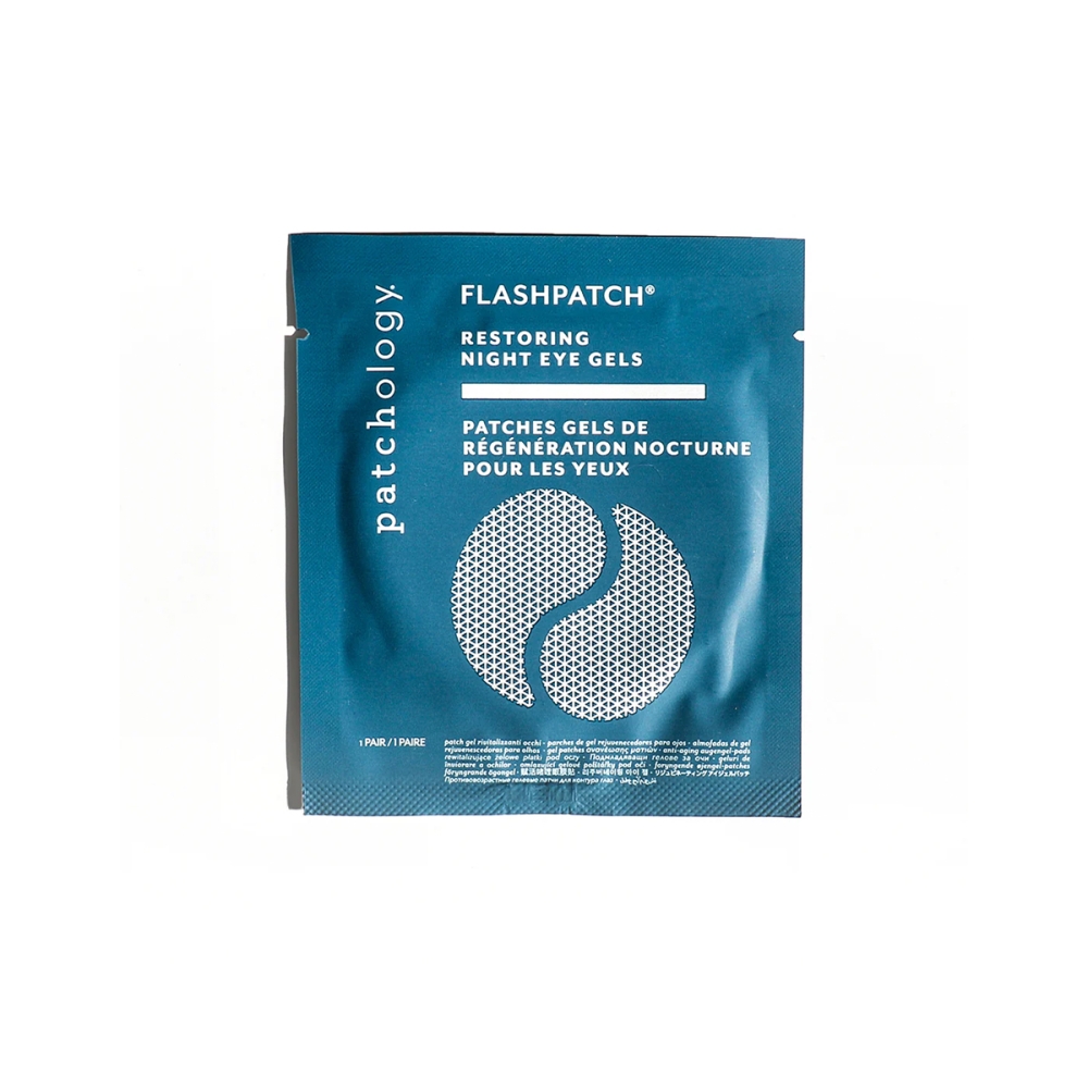 FLASHPATCH® RESTORING NIGHT EYE GELS: 5 PACK. Eye masks