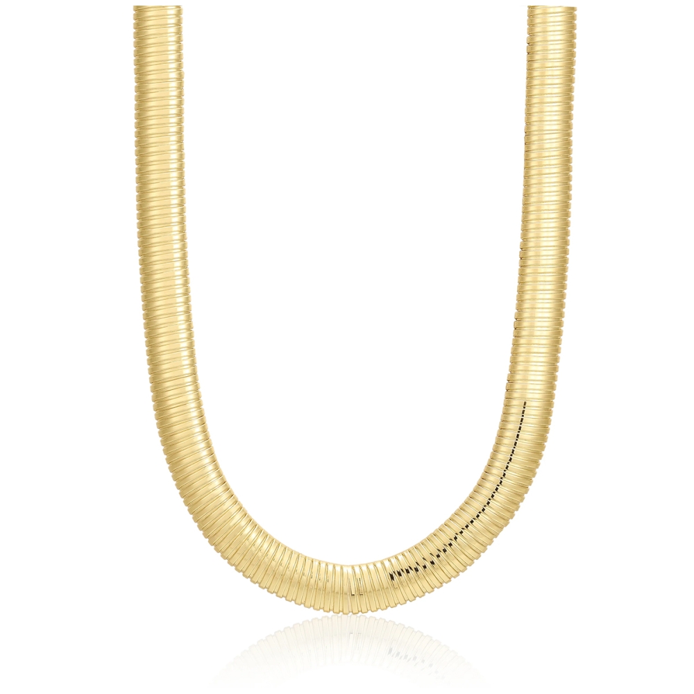 Flex Snake Chain Necklace Gold. Chains
