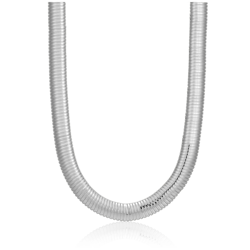 Flex Snake Chain Necklace Silver. Chains