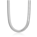 Flex Snake Chain Necklace Silver. Chains