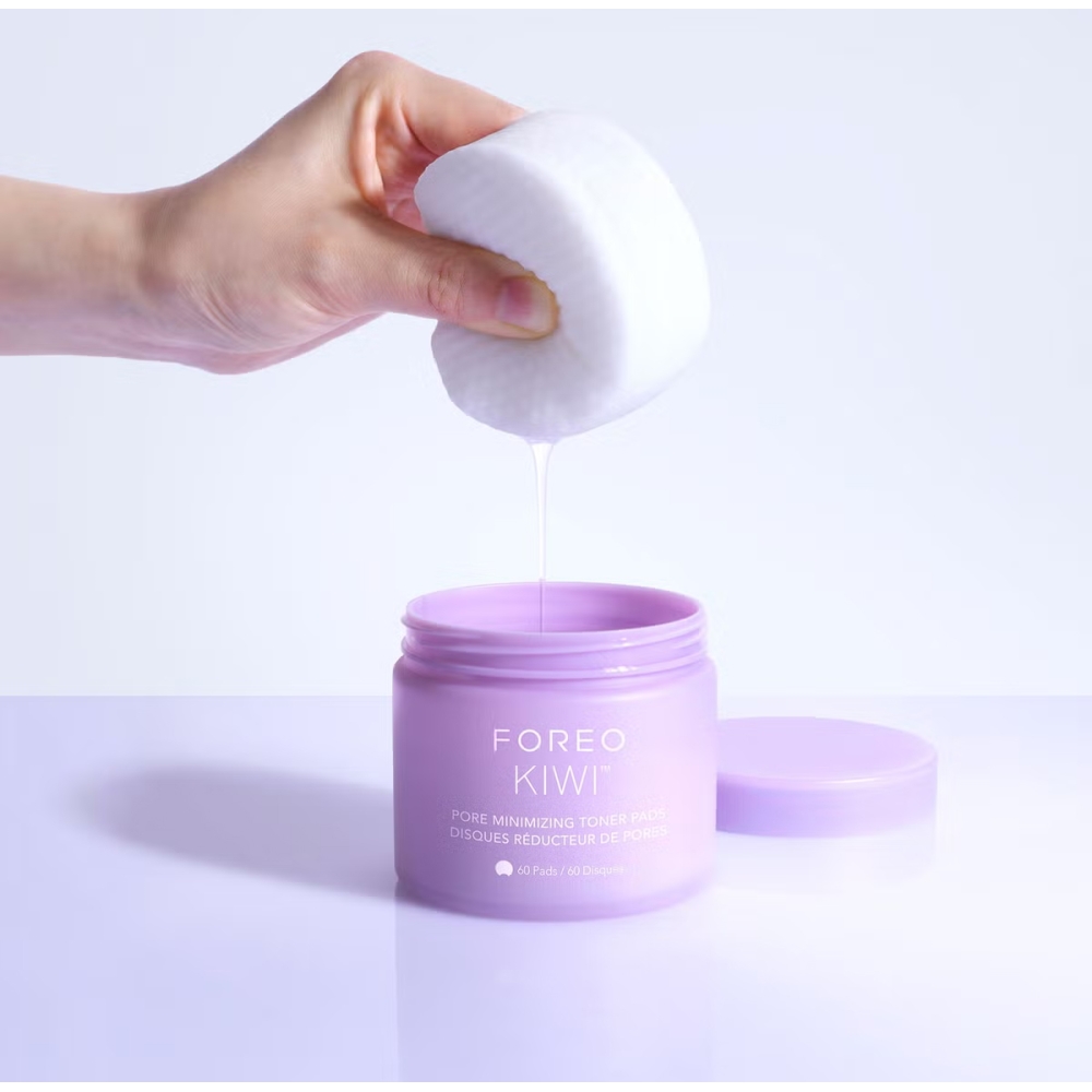 Foreo Foreo KIWI™ poras apmažinti padedantys veido valymo diskeliai. Veido prausikliai ir šveitikliai
