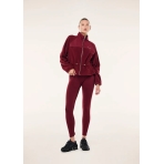 "Form Jacket" bordo spalvos šerpos audinio švarkas. Švarkai