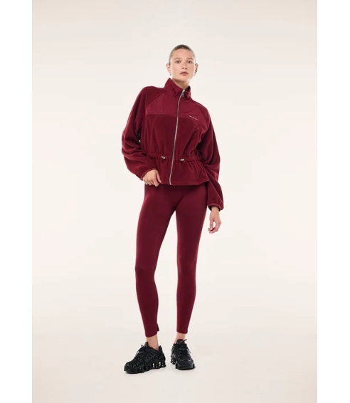 "Form Jacket" bordo spalvos šerpos audinio švarkas. Švarkai