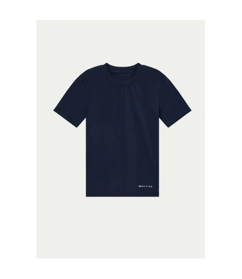 FOUNDATION SHORT SLEEVE TEE IN DARK NAVY. Tops