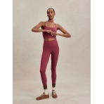 "FreeSoft™ High-Rise Legging 25" tamsiai rausvos spalvos tamprės. Tamprės