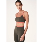 FUNDAMENTAL SPORTS BRA IN TARMAC. Sports Bras