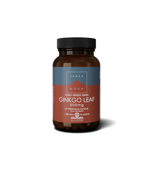 Ginko Leaf 500 mg. Cardiovascular