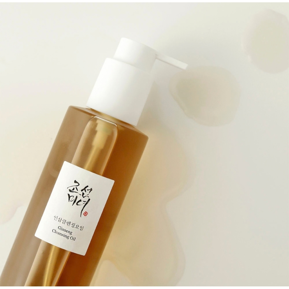Beauty of Joseon Korėjietiški veido prausikliai "Ginseng Cleansing Oil" valomasis veido aliejus Beauty of Joseon "Ginseng Cleansing Oil" valomasis veido aliejus. Korėjietiški veido prausikliai
