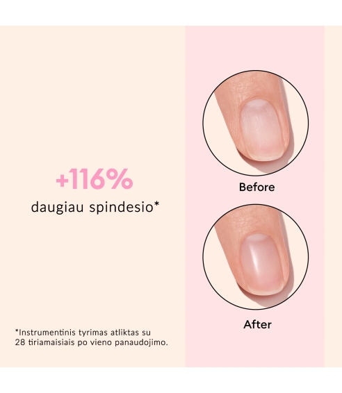 „Glossy Booster Duo“ rinkinys nagų priežiūrai. Nagų priežiūros priemonės