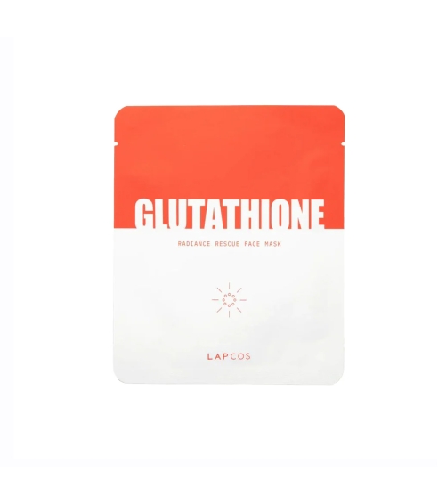 Glutathione Radiance Rescue Sheet Mask - lakštinė veido kaukė. Sheet and hydrogel masks