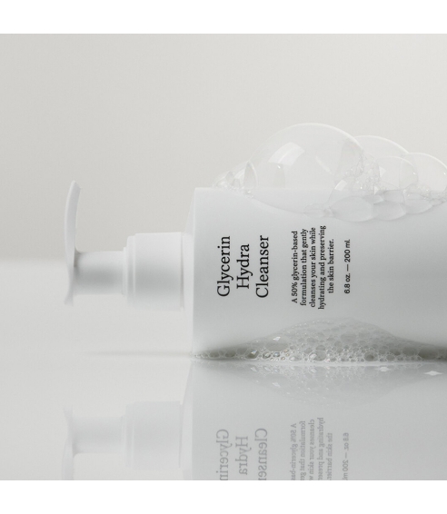 "Glycerin Hydra Cleanser" prausiklis su glicerinu. Veido prausikliai ir šveitikliai