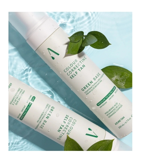 SELF TAN MOUSSE - GREEN BASE - MEDIUM TO ULTRA DARK. Body