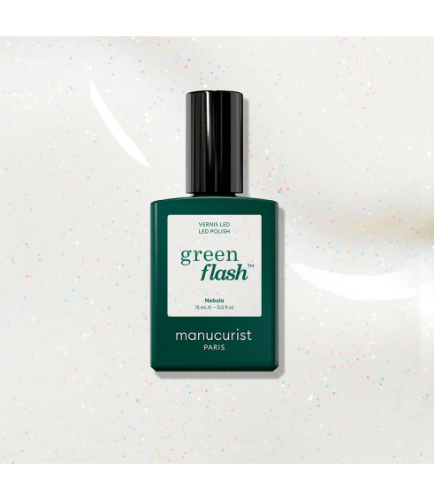 “Green Flash™ LED” pusiau ilgalaikis nagų lakas - Nebula. Nagų lakai