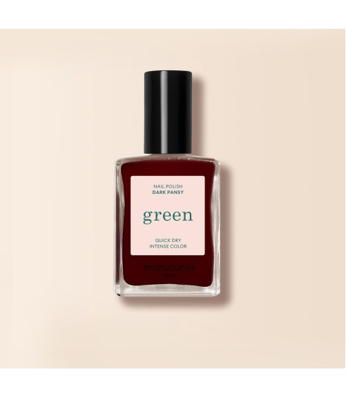 "Green" nagų lakas - Dark Pansy. Nagų lakai