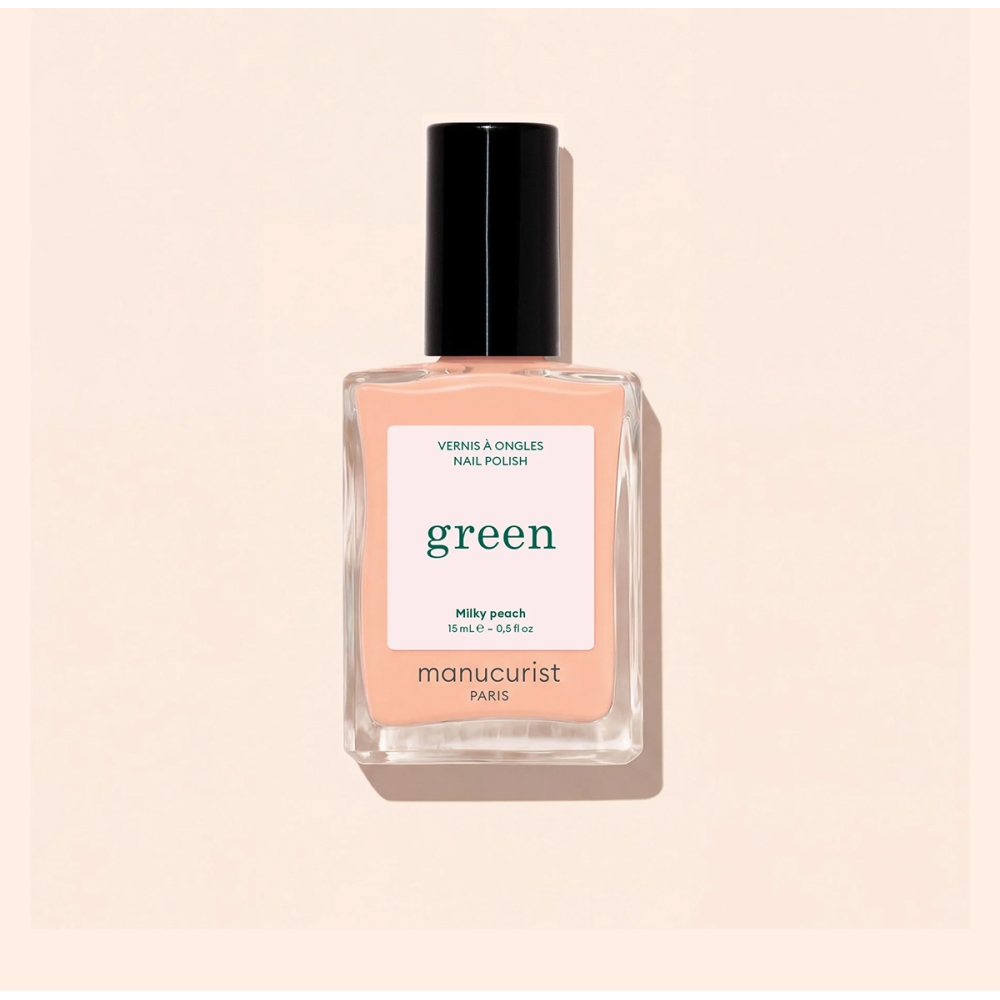 Manucurist Nagų lakai “Green” nagų lakas - Milky Peach Manucurist “Green” nagų lakas - Milky Peach. Nagų lakai
