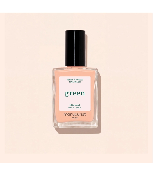 “Green” nagų lakas - Milky Peach. Nagų lakai