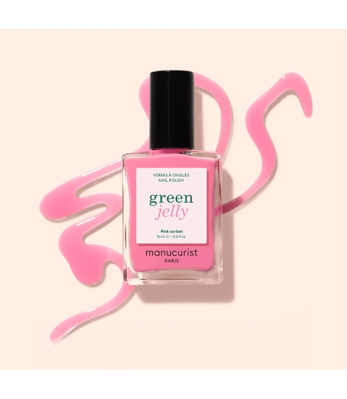 “Green” nagų lakas - Pink Sorbet Jelly. Nagų lakai
