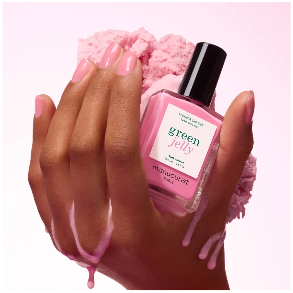 Manucurist Įprasti nagų lakai “Green” nagų lakas - Pink Sorbet Jelly Manucurist “Green” nagų lakas - Pink Sorbet Jelly. Įprasti nagų lakai