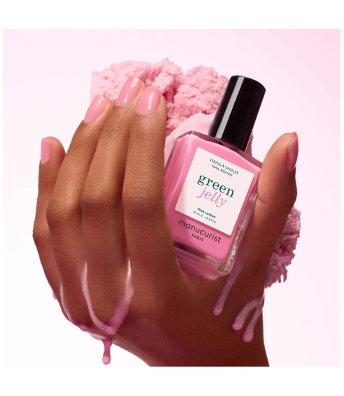 “Green” nagų lakas - Pink Sorbet Jelly. Nagų lakai