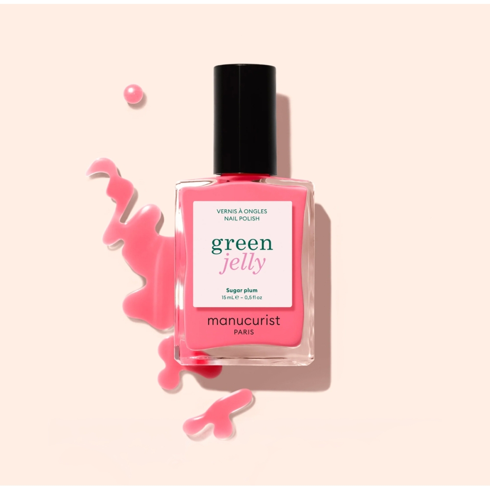 Manucurist  “Green” nagų lakas - Sugar Plum Jelly. Įprasti nagų lakai
