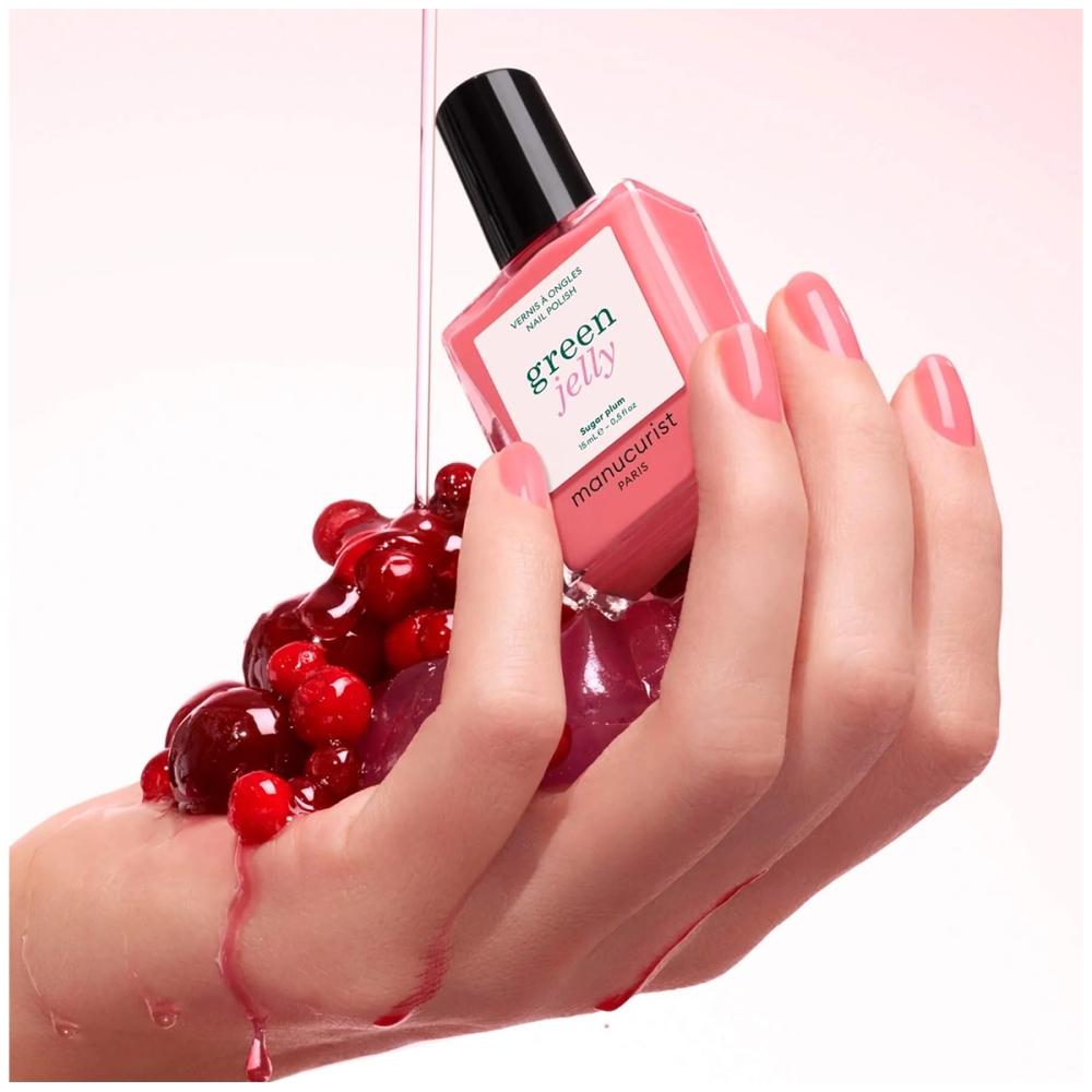 Manucurist  “Green” nagų lakas - Sugar Plum Jelly. Įprasti nagų lakai