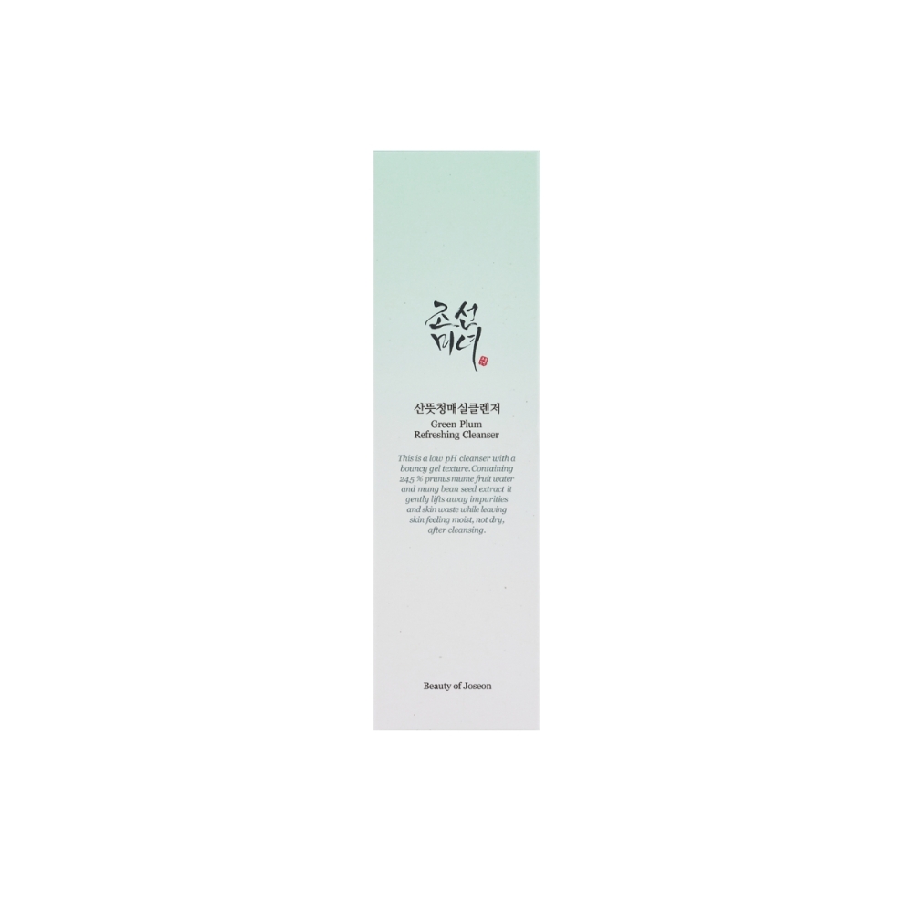 Beauty of Joseon Green Plum Refreshing Cleanser. Korean Facial Cleansers