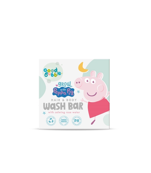 "Grow with Peppa Pig Bath Time" rinkinys. Kūno priežiūra kūdikiams ir vaikams