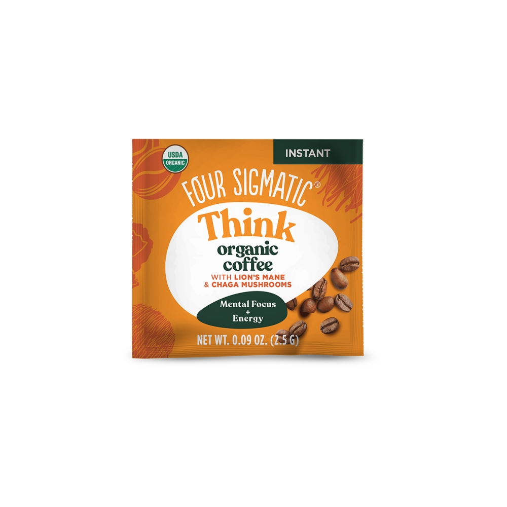 Four Sigmatic Grybais praturtinta kava mąstymui 1vnt.. Grybų gėrimai