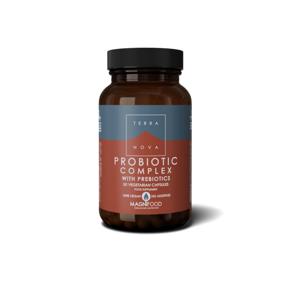 Terranova Probiotic Complex with Prebiotics. Live bacteria