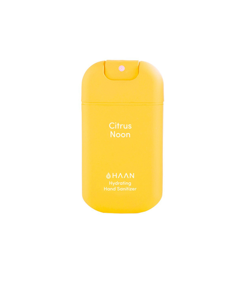 HAAN Citrus Noon Hydrating Hand Sanitizer. Hand care