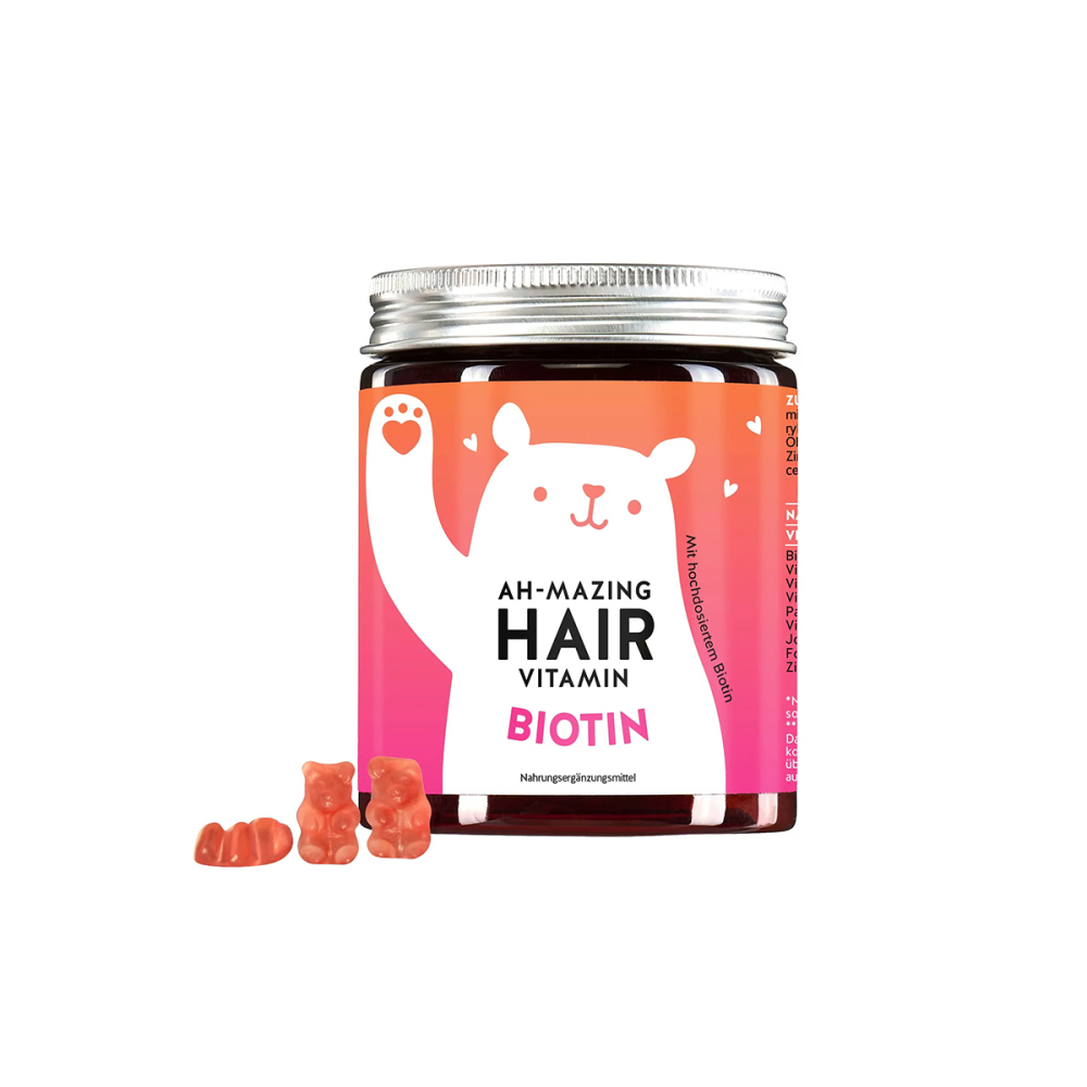 Hair Vitamins Biotin maisto papildai. Papildai moterims