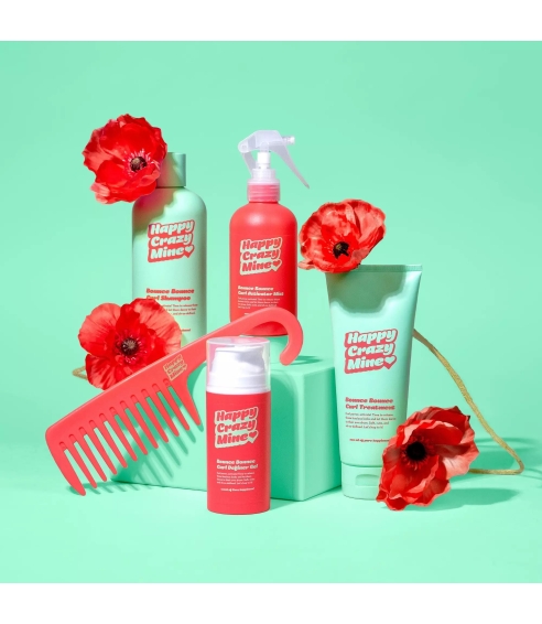 "Bounce Bounce Curl Definer Gel" garbanas formuojantis gelis. Plaukų formavimo priemonės