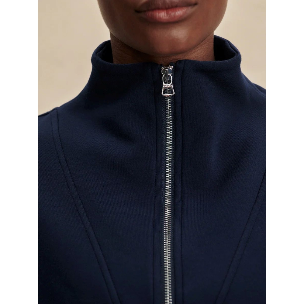 Varley "Hawley Half-Zip Sweat" mėlynos spalvos džemperis. Džemperiai
