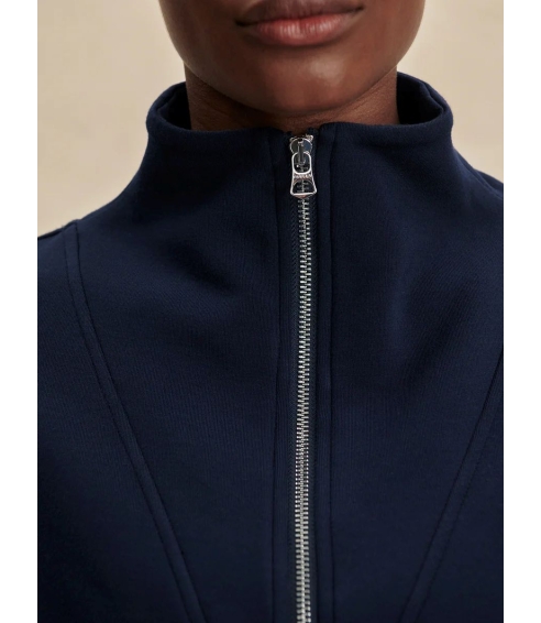 "Hawley Half-Zip Sweat" mėlynos spalvos džemperis. Džemperiai