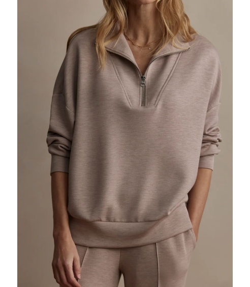 Hawley Half-Zip Sweat. Jumpers
