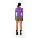 HEAT RACE LS ACTIVE TOP IN ROYAL LILAC. Tops