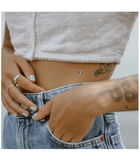 “Hello Sunshine: Evil Eye” Vitamino D3 + K2 lipdukai. Kūnui ir voniai