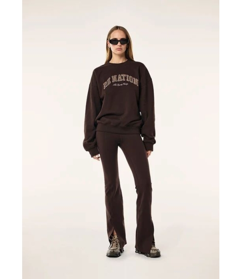 Heritage Sweat In Espresso. Jumpers