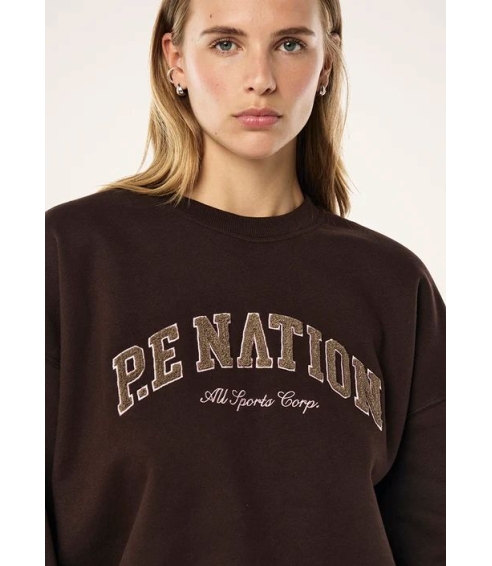Heritage Sweat In Espresso. Jumpers