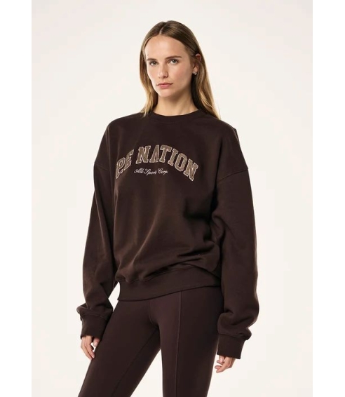 Heritage Sweat In Espresso. Jumpers