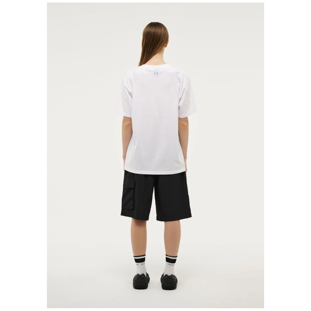 HEYWARD SHORT SLEEVE TEE IN OPTIC WHITE. Tops