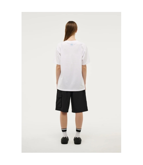 HEYWARD SHORT SLEEVE TEE IN OPTIC WHITE. Tops