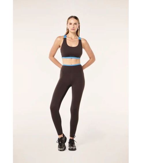 "Highgate Sports Bra“ rudos spalvos sportinė liemenėlė. Sportinės liemenėlės