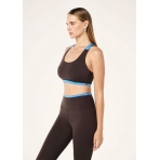 "Highgate Sports Bra“ rudos spalvos sportinė liemenėlė. Sportinės liemenėlės "Highgate Sports Bra“ rudos spalvos sportinė liemenėlė. Sportinės liemenėlės