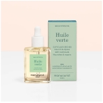 Green "Huile Verte" oil. Nail Care